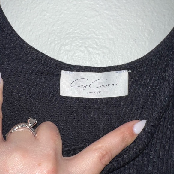 Black one strap mini dress - Picture 3 of 3